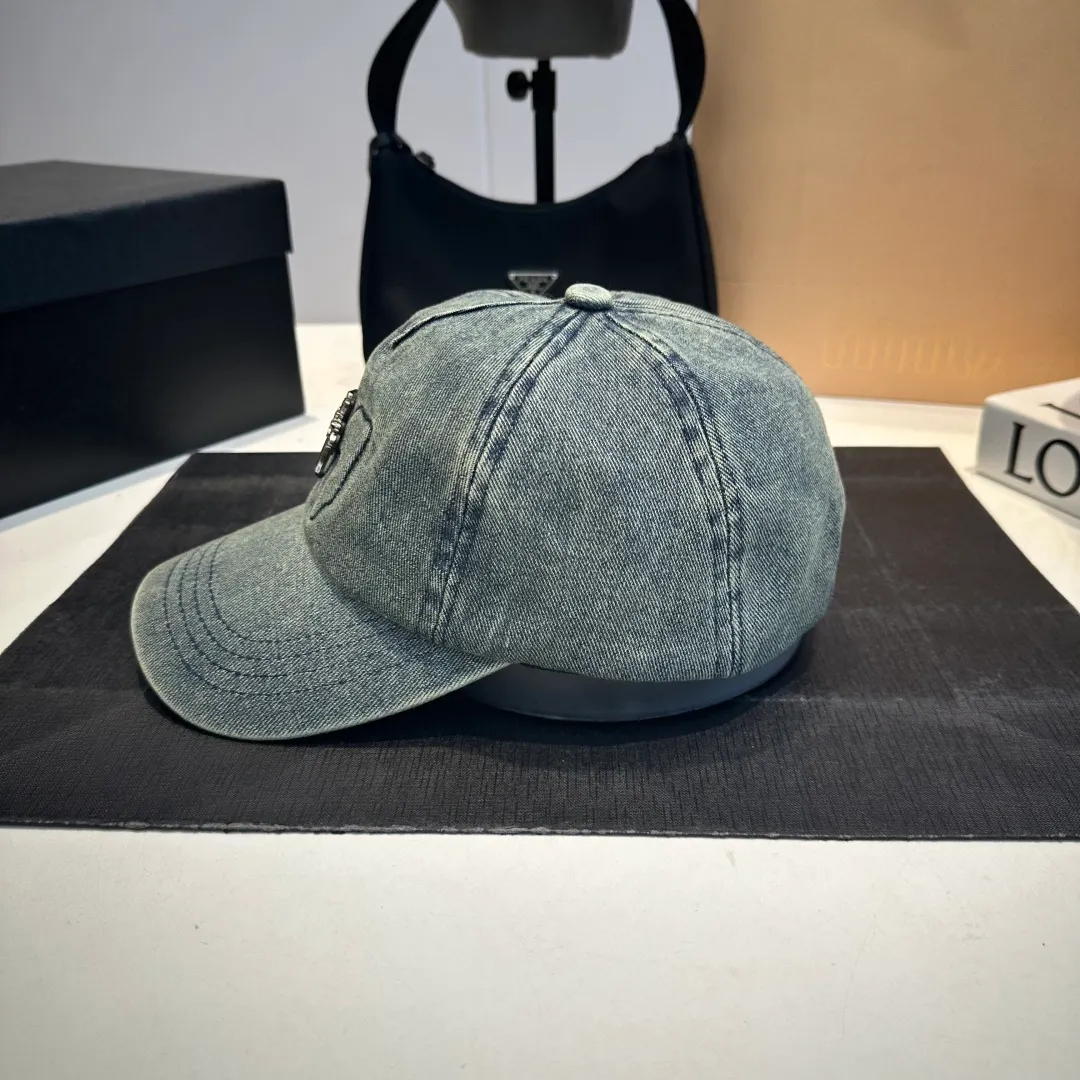 P60 Crow Heart baseball cap, retro cowboy cap, head circumference 57.cm